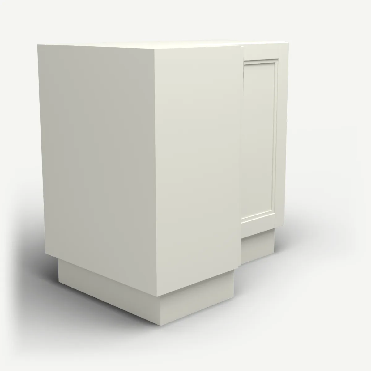 36" Base Corner Lazy Susan Cabinet, 3D picture