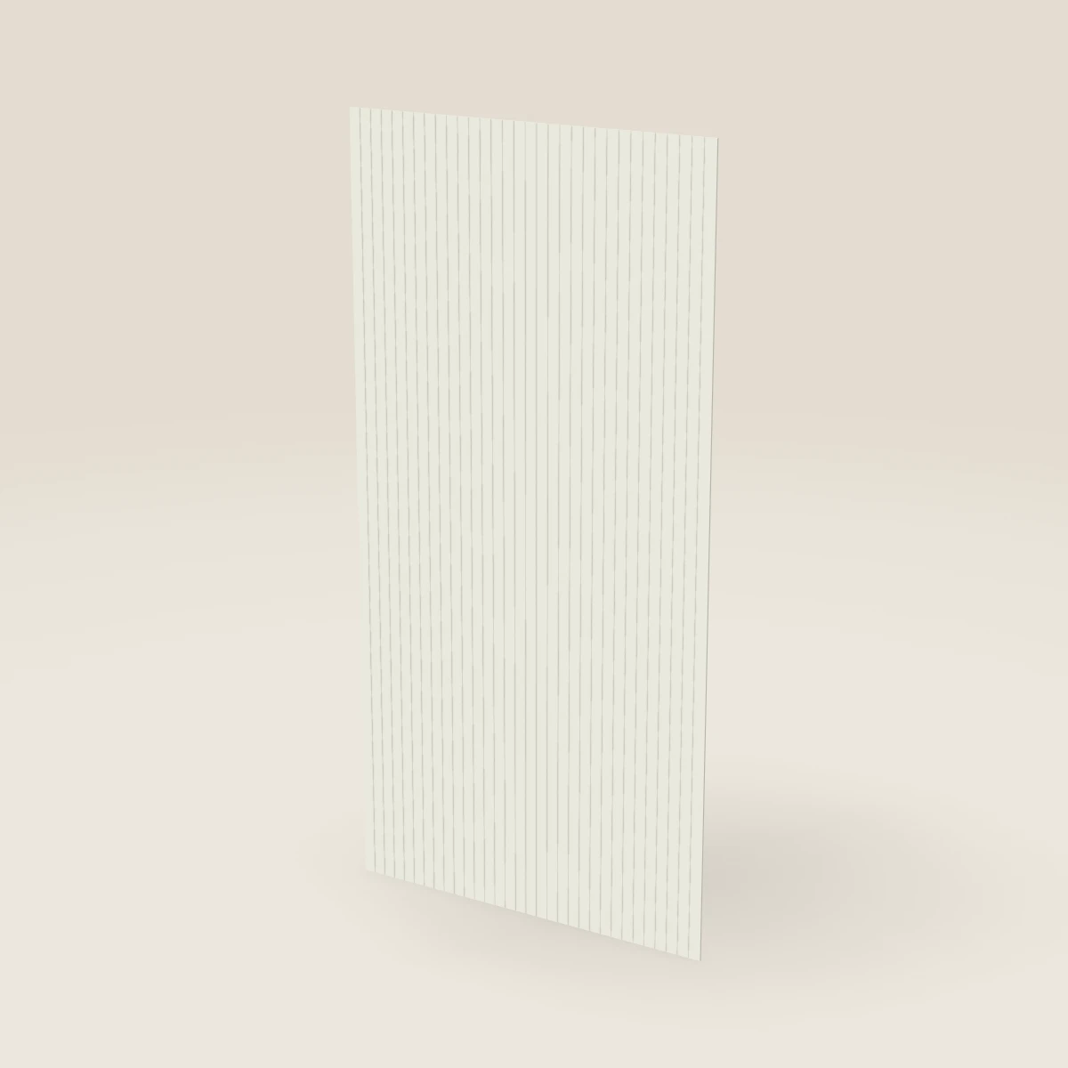 Panel de revestimiento trasero de 96", imagen en 3D