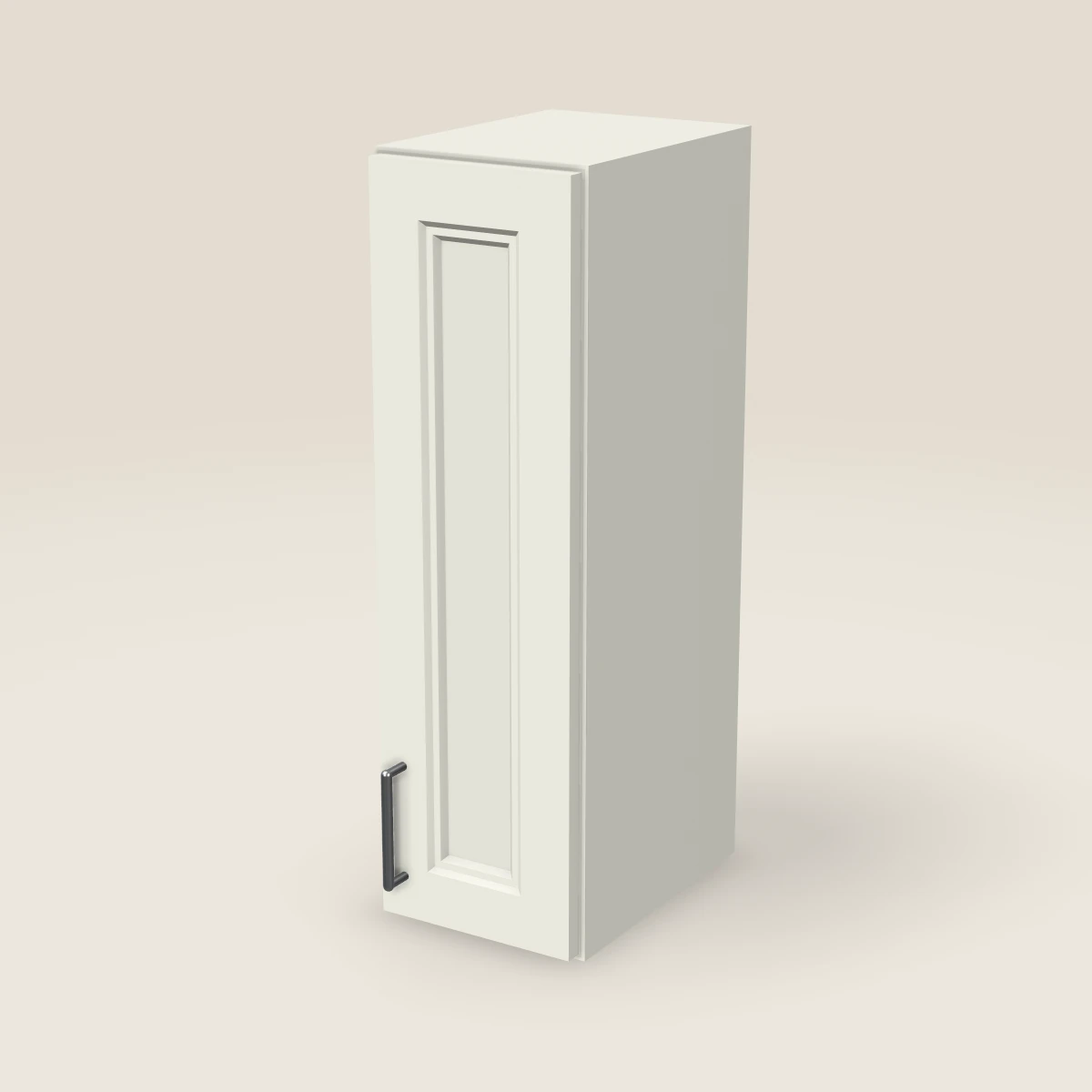 9" Single Door Wall Cabinet — 30" High, 3D picture