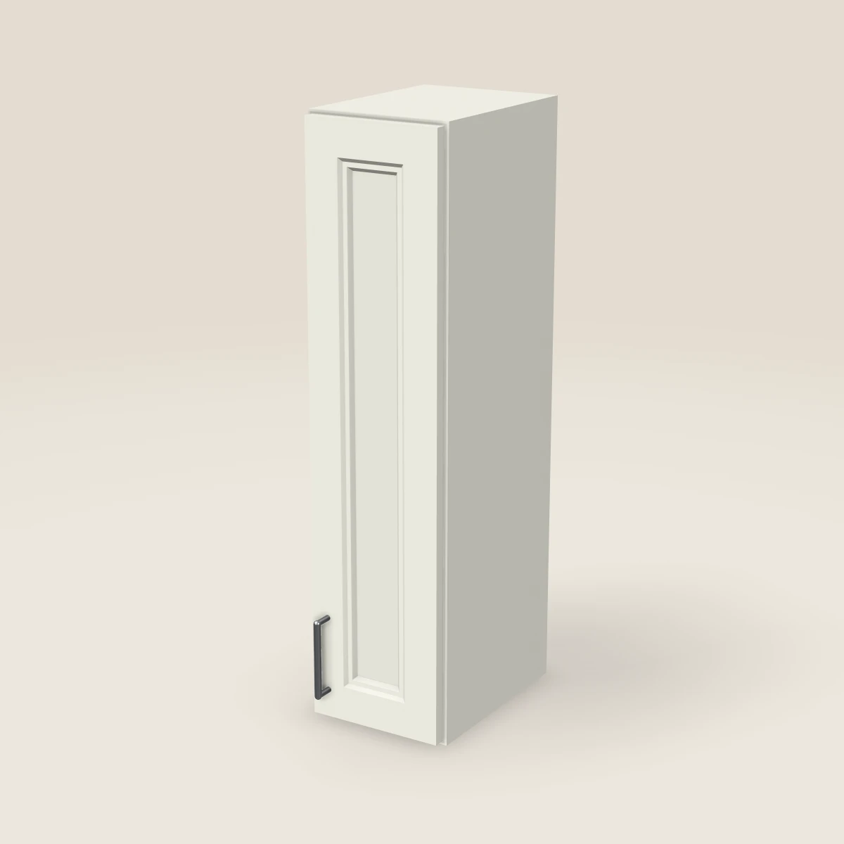 9" Single Door Wall Cabinet — 36" High, 3D picture