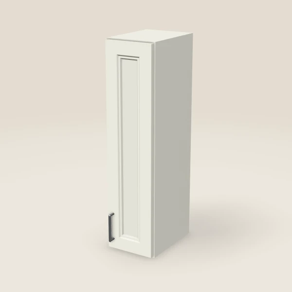 9" Single Door Wall Cabinet — 36" High, 3D picture