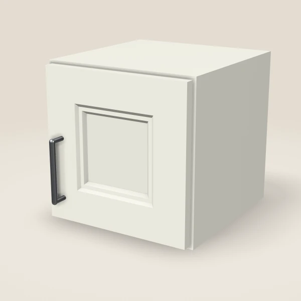 12" Base Microwave Cabinet, 3D picture