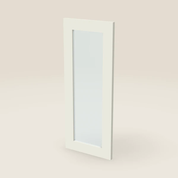 12" Wall Cabinet Glass Door — 30" High, 3D picture