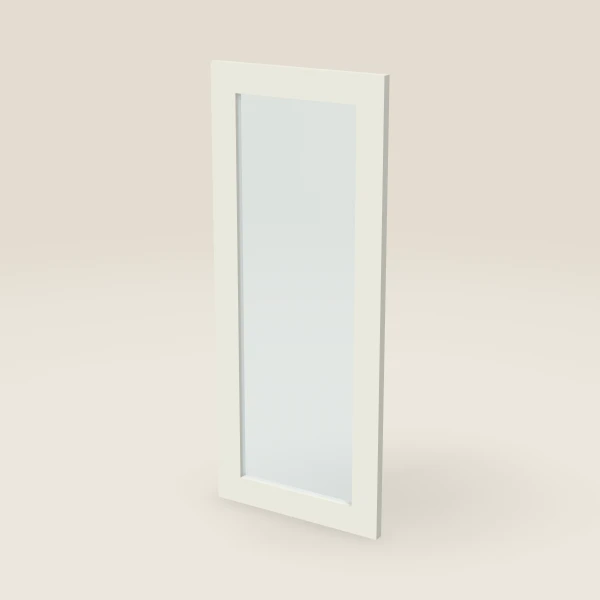 15" Wall Cabinet Glass Door — 36" High, 3D picture