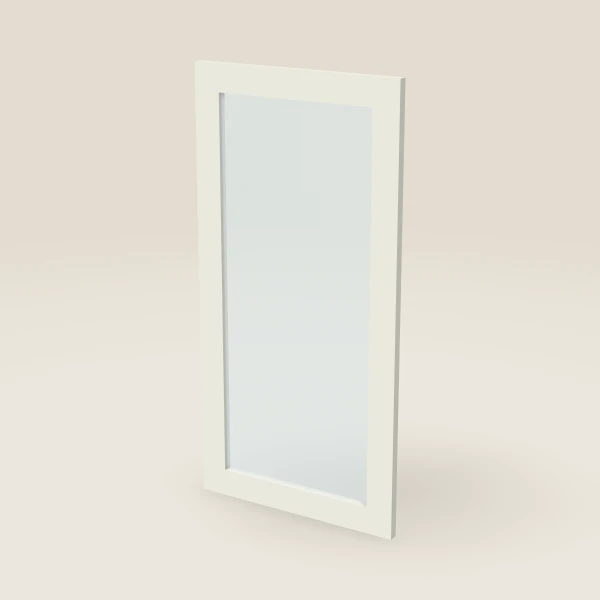18" Wall Cabinet Glass Door — 36" High, 3D picture