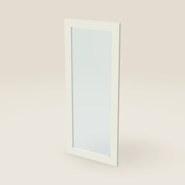 18" Wall Cabinet Glass Door — 42" High, 3D picture