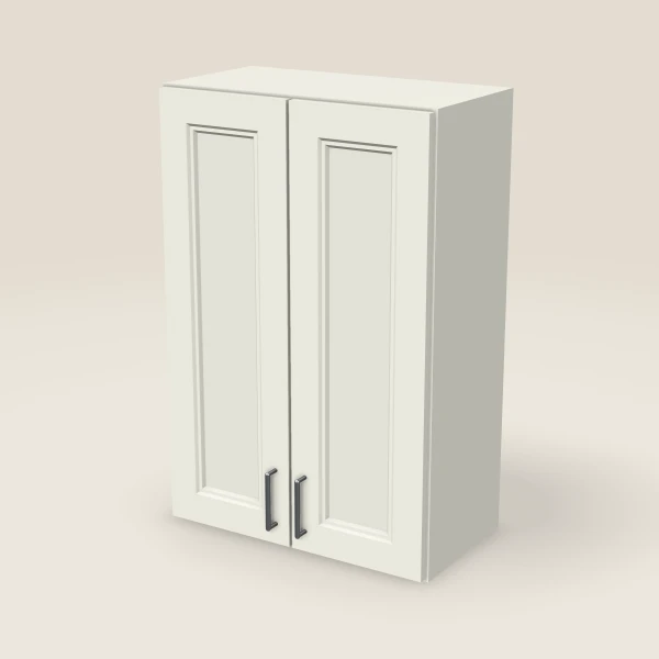 24" Double Door Wall Cabinet — 36" High, 3D picture