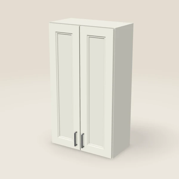 24" Double Door Wall Cabinet — 42" High, 3D picture