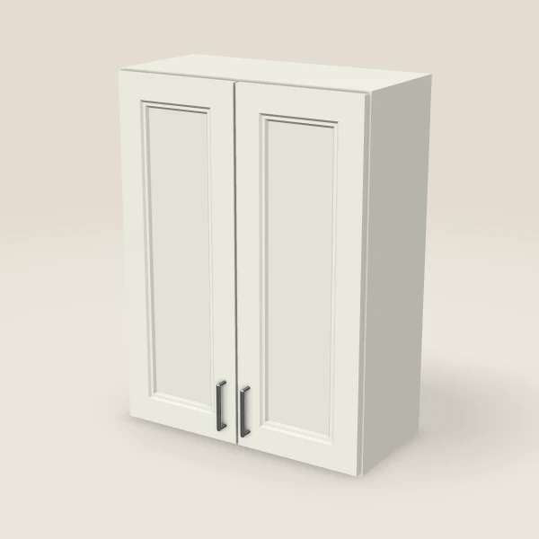 27" Double Door Wall Cabinet — 36" High, 3D picture