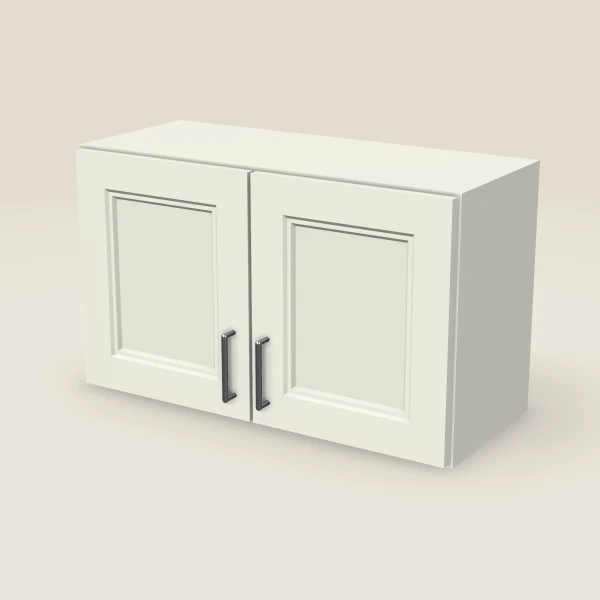 30" Double Door Wall Cabinet — 18" High, 3D picture