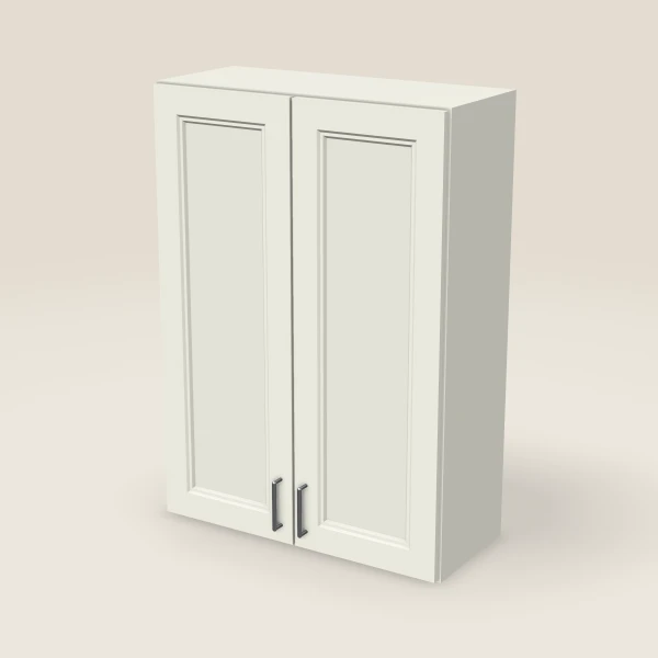 30" Double Door Wall Cabinet — 42" High, 3D picture