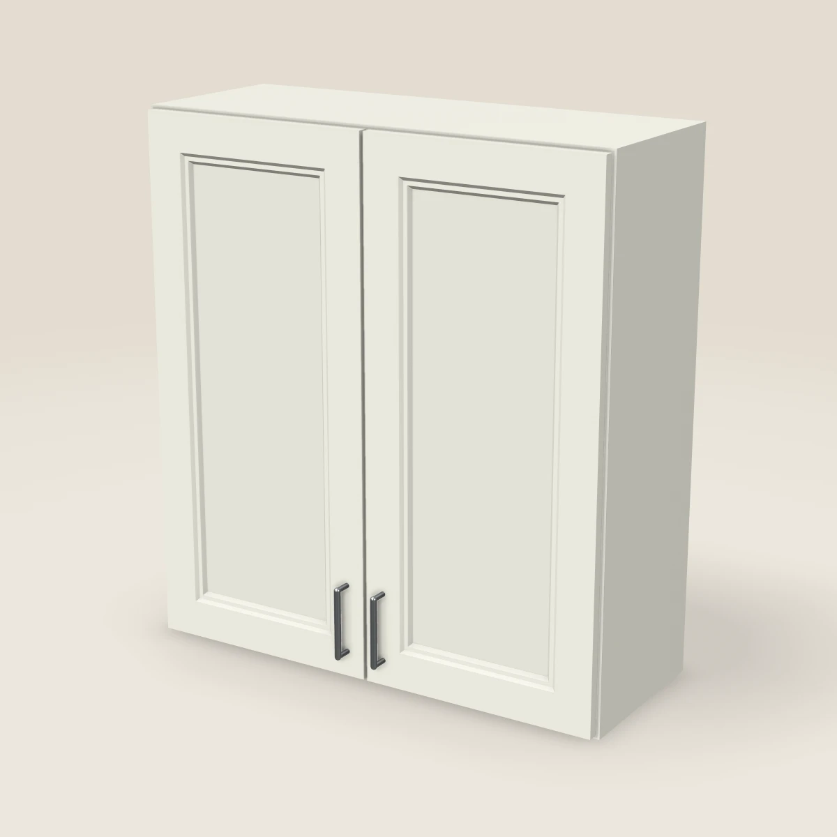 33" Double Door Wall Cabinet — 36" High, 3D picture
