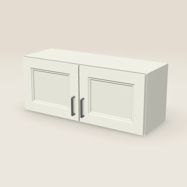 36" Double Door Wall Cabinet — 15" High, 3D picture