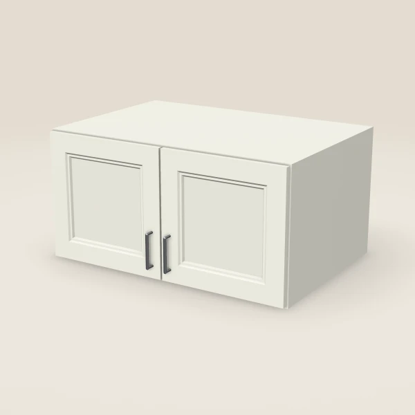 36" Double Door Wall Cabinet — 18" High, 3D picture