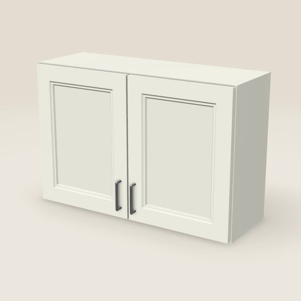 36" Double Door Wall Cabinet — 24" High, 3D picture