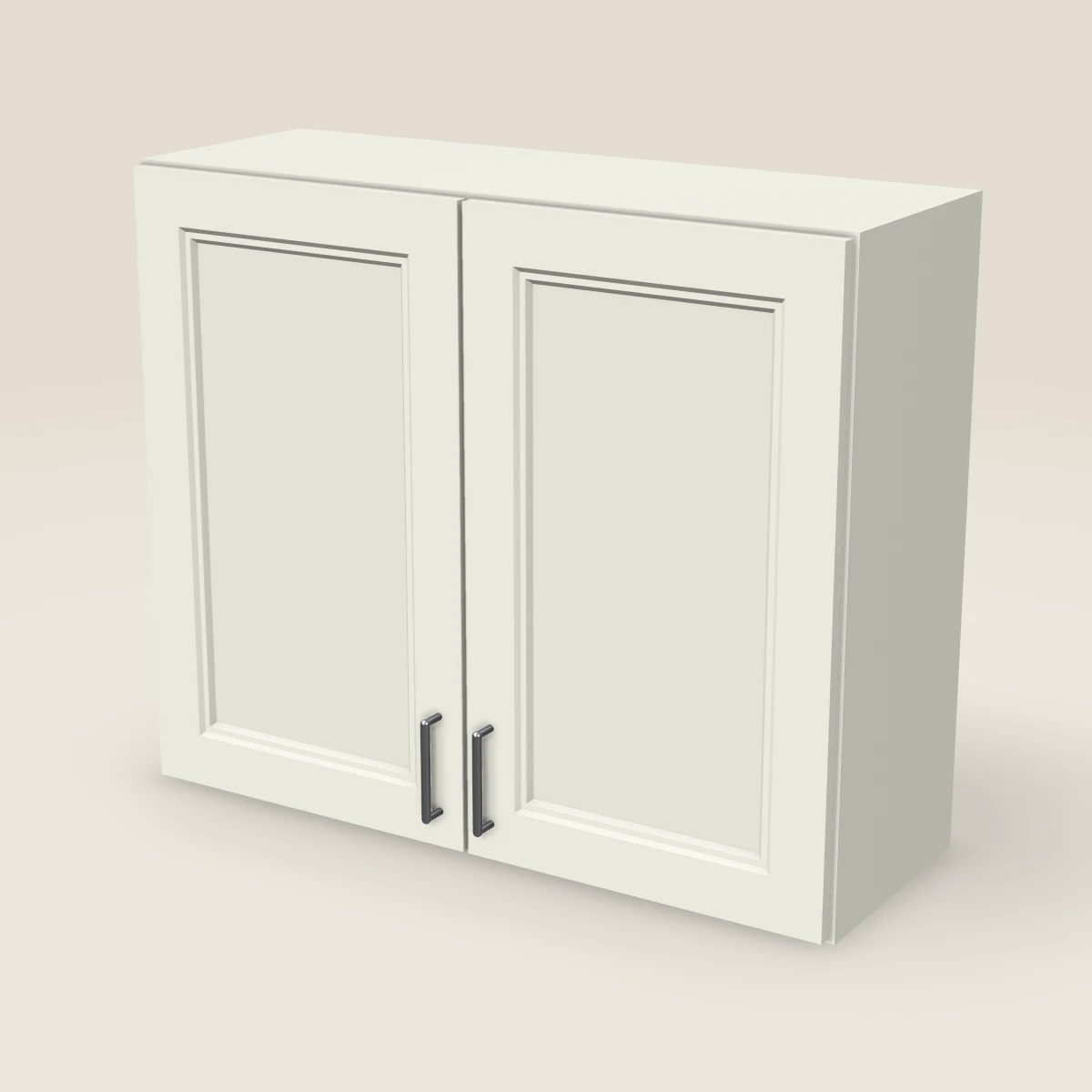 36" Double Door Wall Cabinet — 30" High, 3D picture