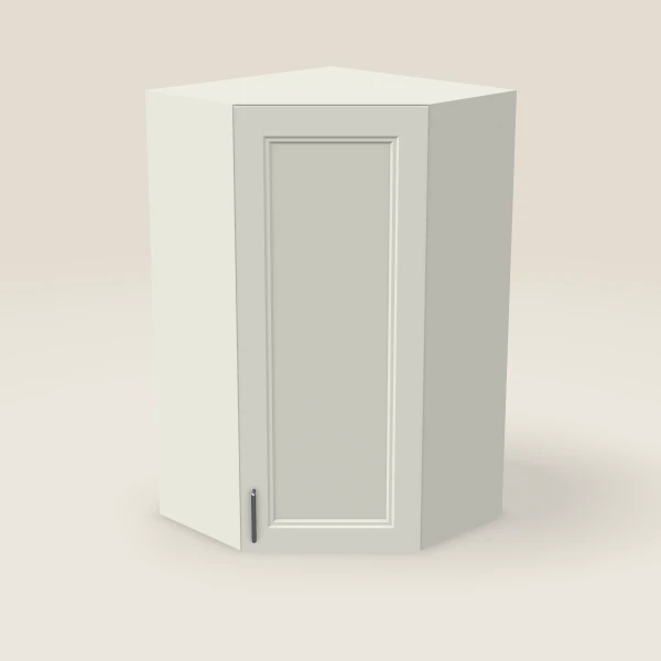 24" Wall Diagonal Corner Cabinet — 42" High, 3D picture