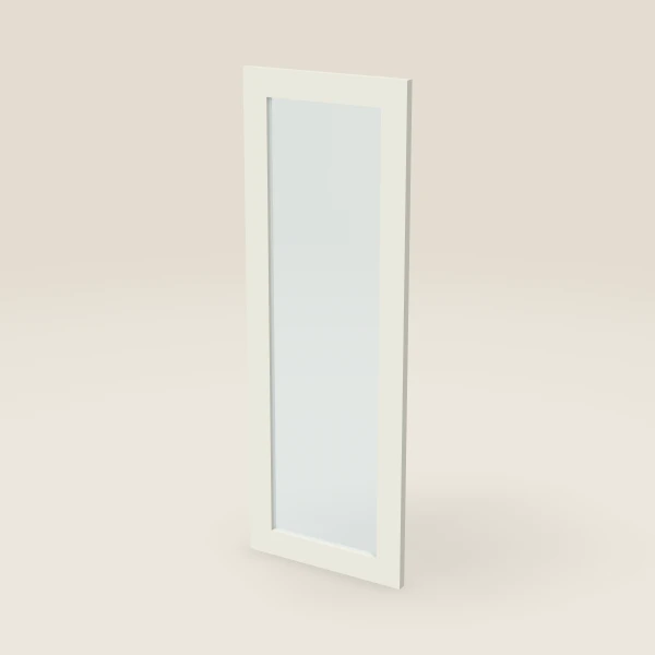 15" Wall Cabinet Glass Door — 42" High, 3D picture