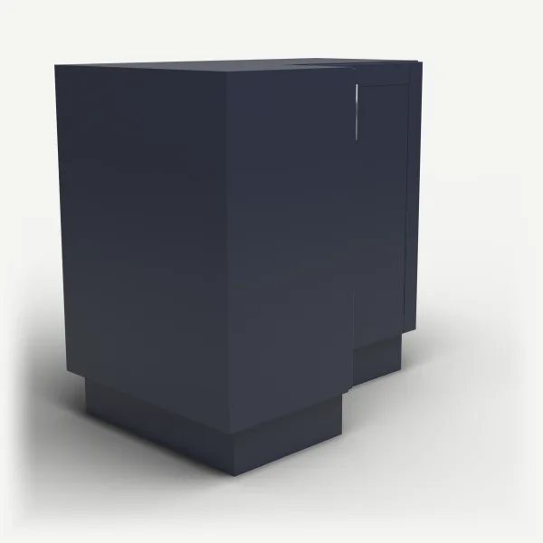 36" Base Corner Lazy Susan Cabinet, 3D picture