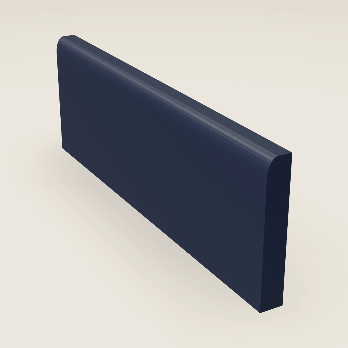 96" Base Molding, 3D picture