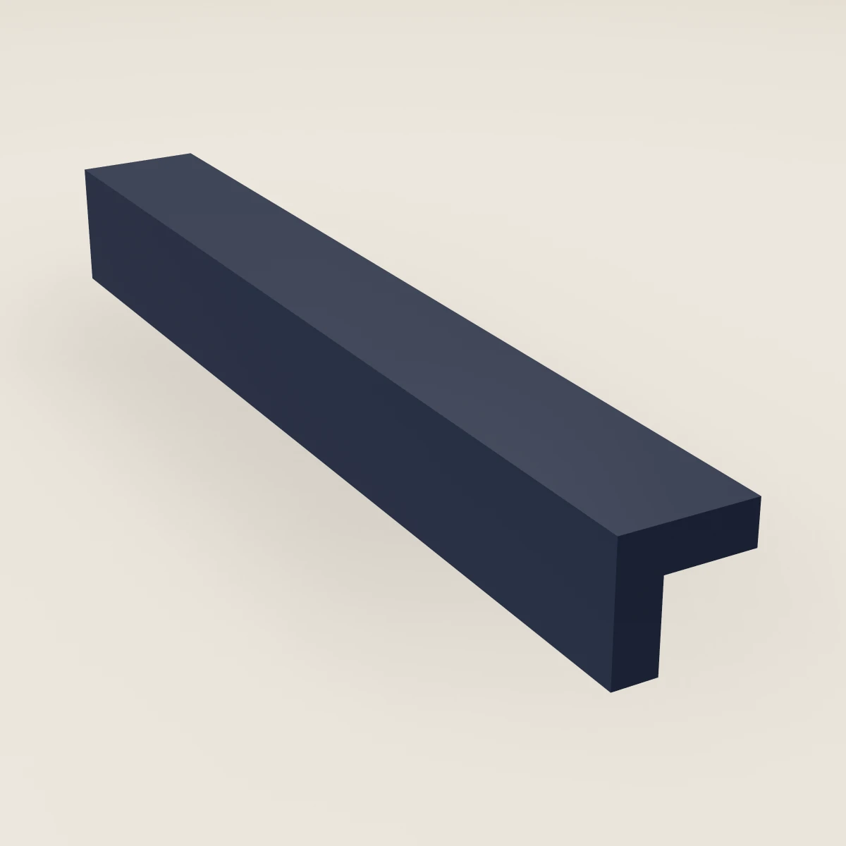 96" Outside Corner Molding, 3D picture