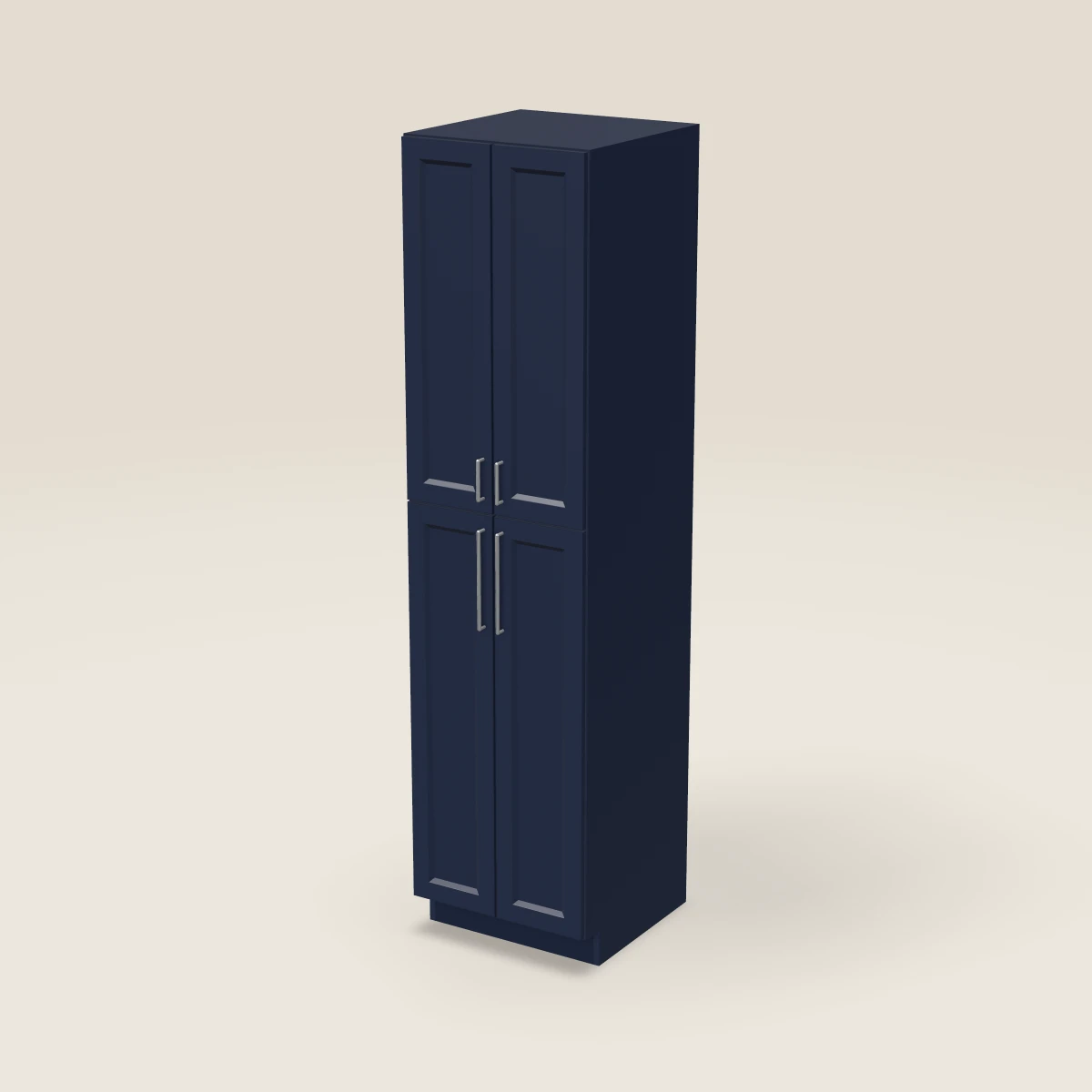 24" Tall Pantry, 3D picture