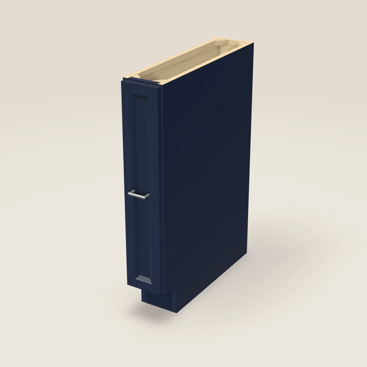 6" Base Spice Pull-Out Cabinet, 3D picture