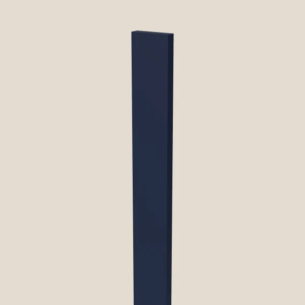 3" × 96" relleno alto, imagen en 3D