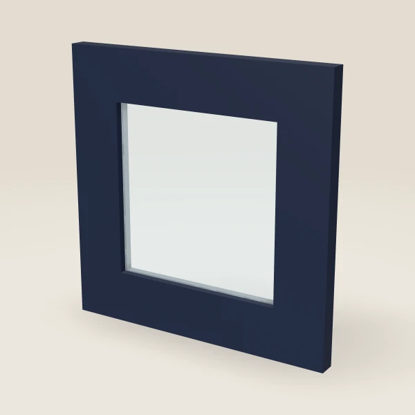 12" Wall Cabinet Glass Door — 12" High, 3D picture