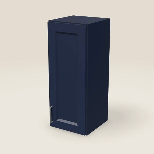 12" Single Door Wall Cabinet — 30" High, 3D picture