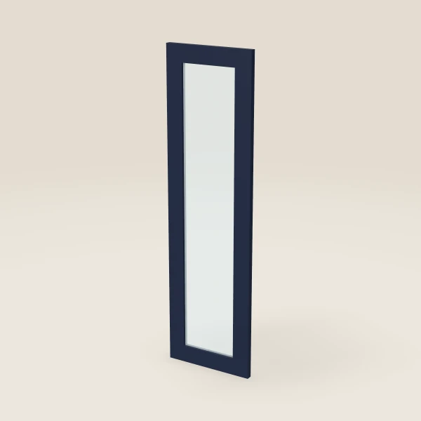 12" Wall Cabinet Glass Door — 42" High, 3D picture