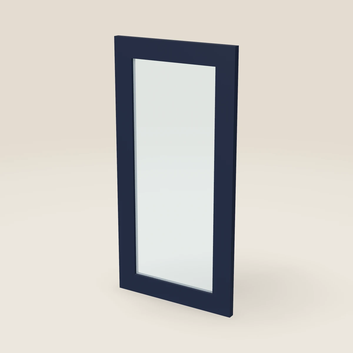 15" Wall Cabinet Glass Door — 30" High, 3D picture