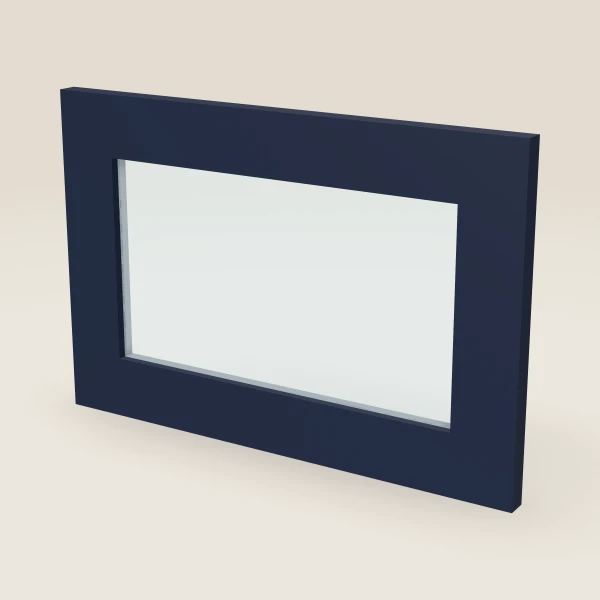 18" Wall Cabinet Glass Door — 12" High, 3D picture