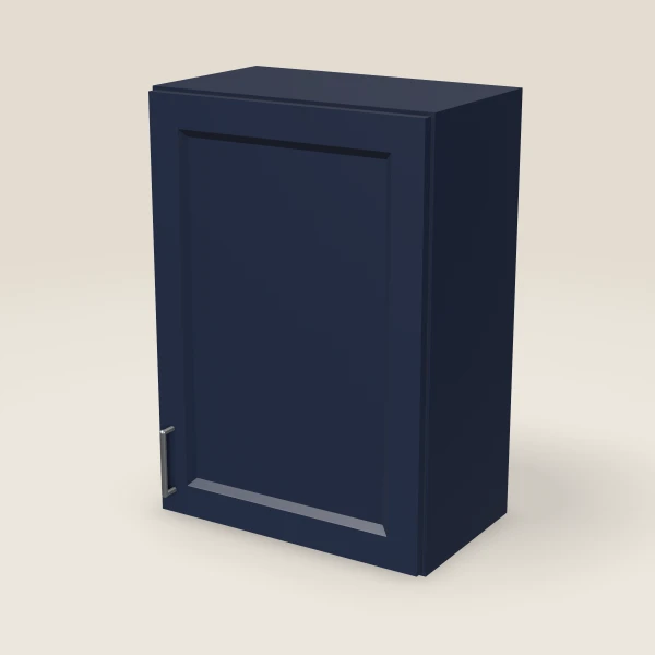 21" Single Door Wall Cabinet — 30" High, 3D picture