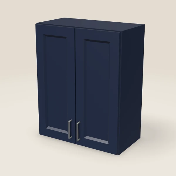 24" Double Door Wall Cabinet — 30" High, 3D picture