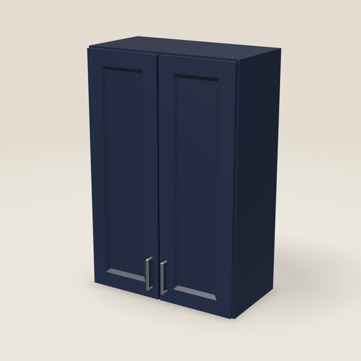 24" Double Door Wall Cabinet — 36" High, 3D picture