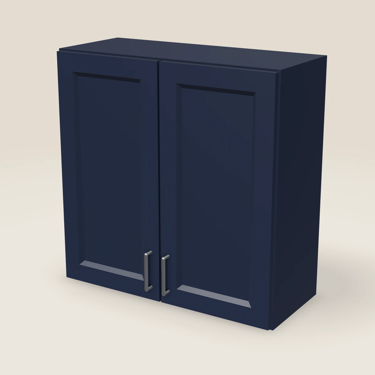 30" Double Door Wall Cabinet — 30" High, 3D picture