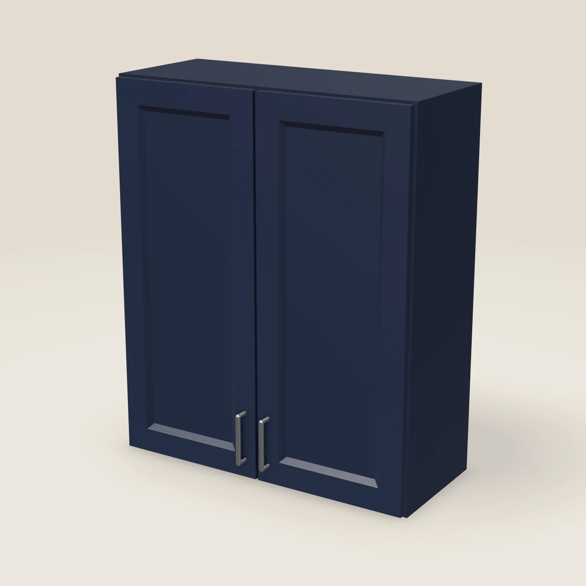 30" Double Door Wall Cabinet — 36" High, 3D picture