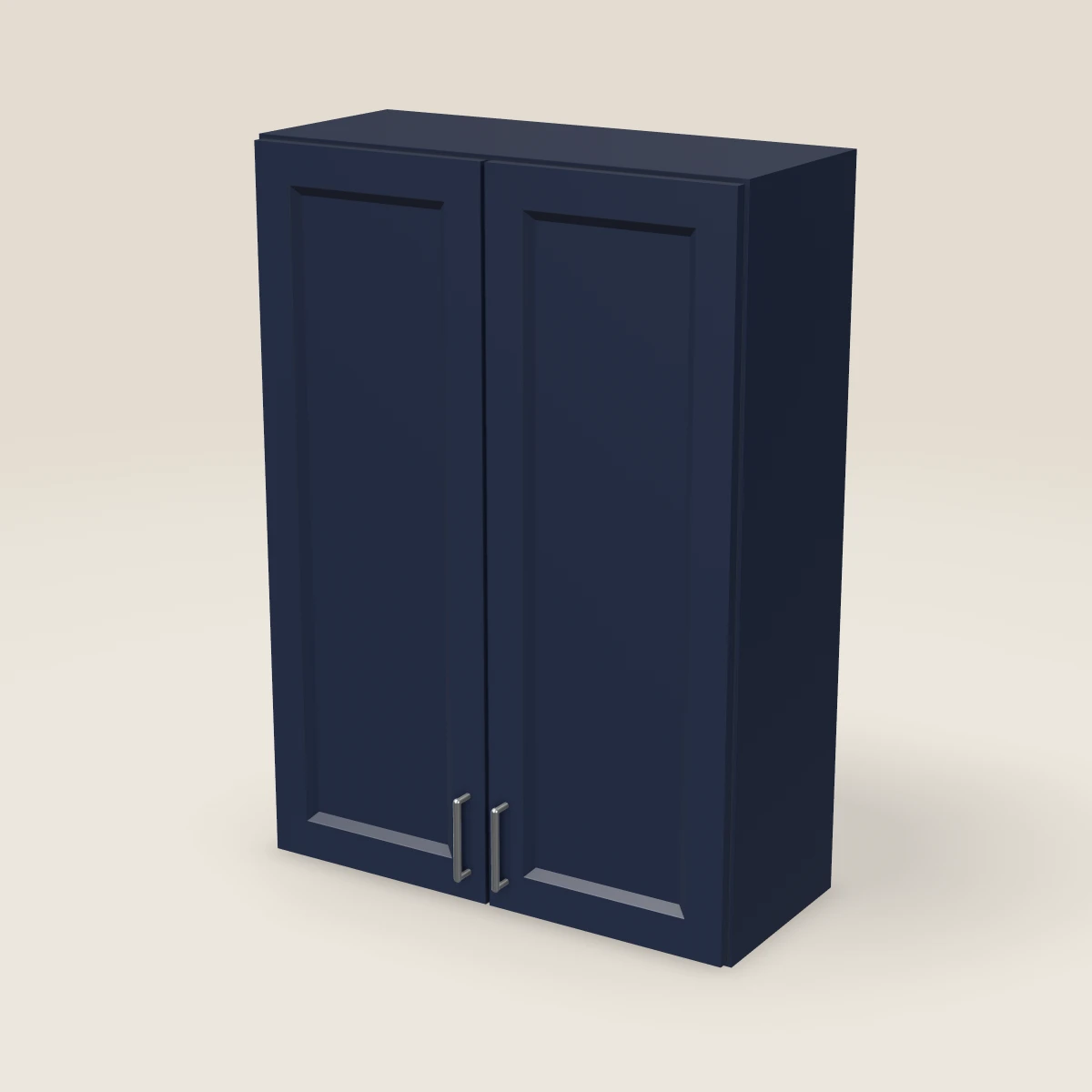 30" Double Door Wall Cabinet — 42" High, 3D picture