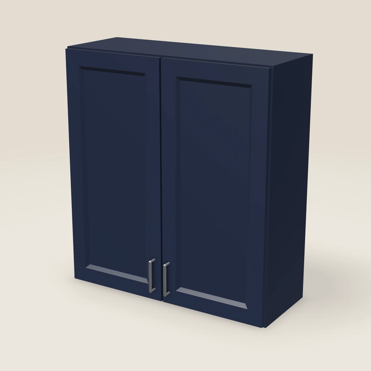 33" Double Door Wall Cabinet — 36" High, 3D picture