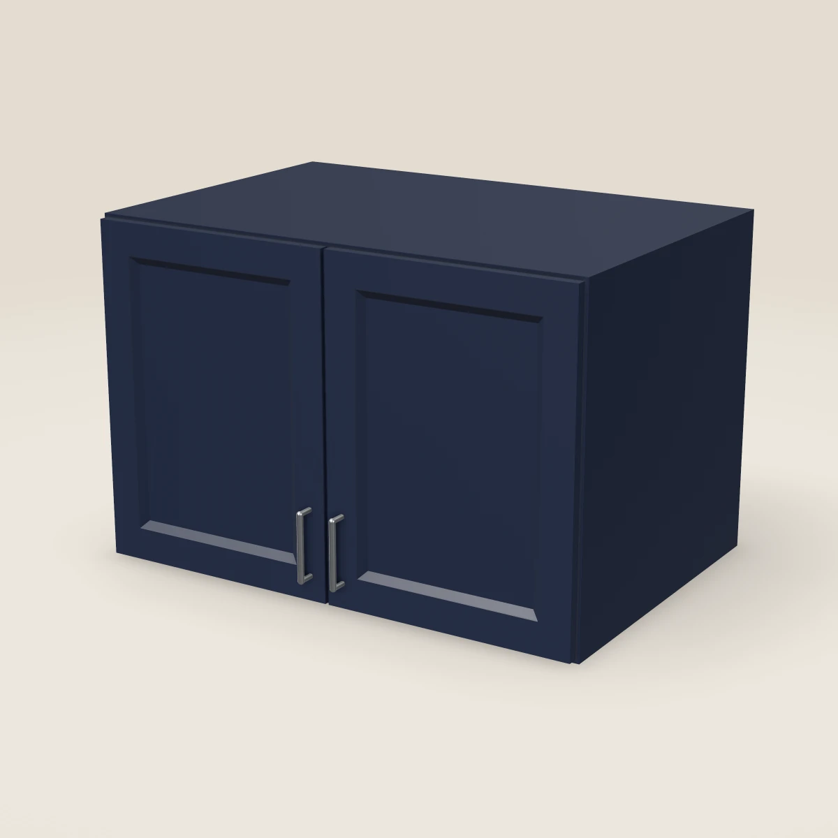 36" Double Door Wall Cabinet — 24" High, 3D picture