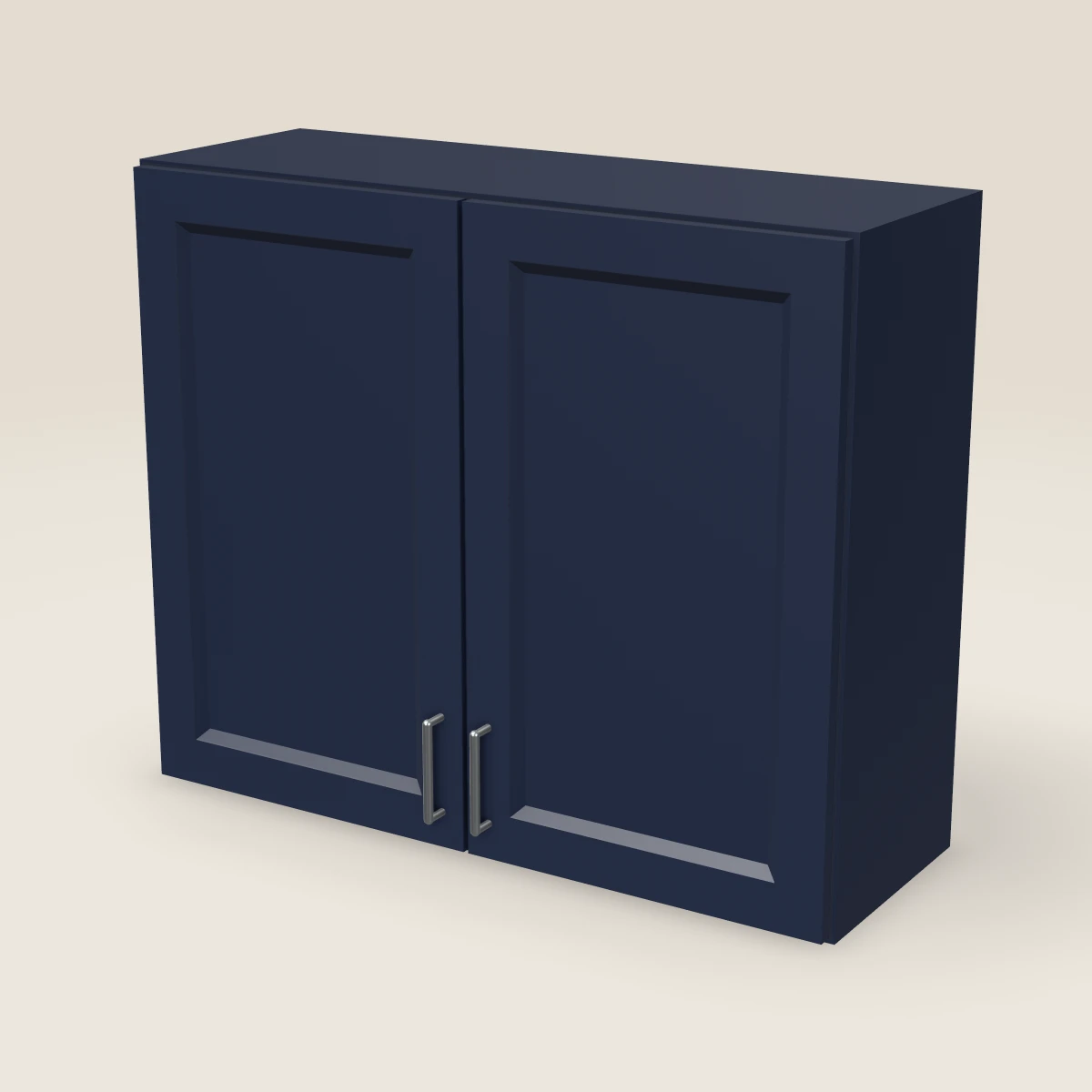 36" Double Door Wall Cabinet — 30" High, 3D picture