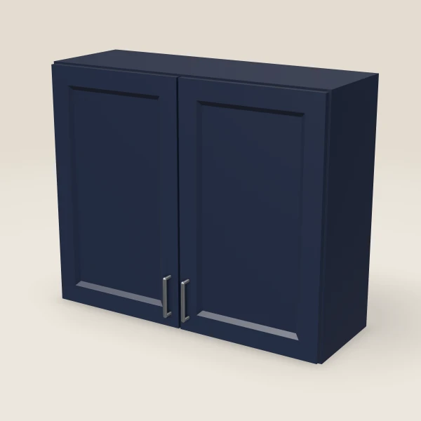 36" Double Door Wall Cabinet — 30" High, 3D picture