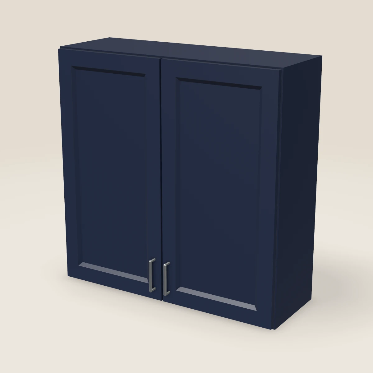 36" Double Door Wall Cabinet — 36" High, 3D picture