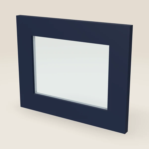 15" Wall Cabinet Glass Door — 12" High, 3D picture