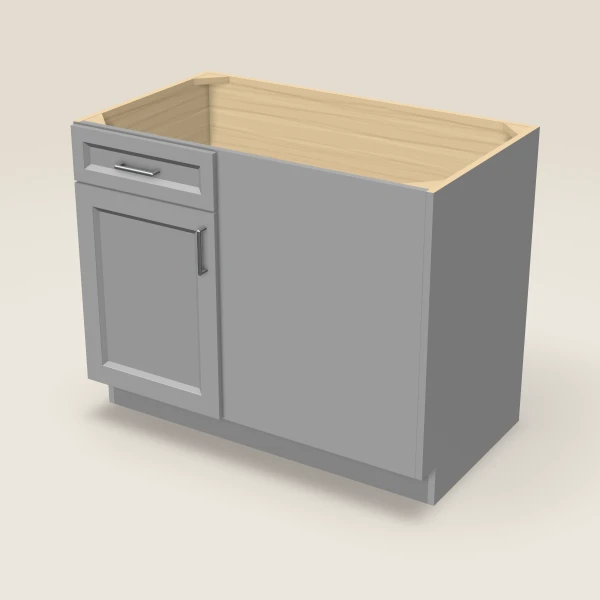 42" Base Blind Corner Cabinet, 3D picture