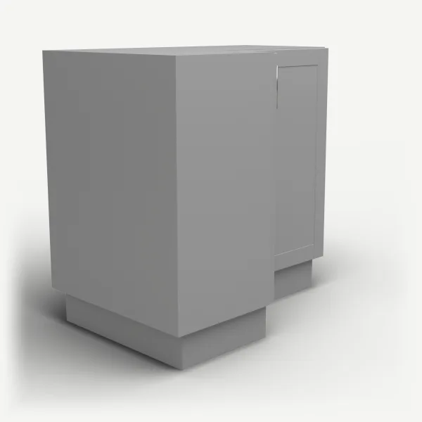 36" Base Corner Lazy Susan Cabinet, 3D picture