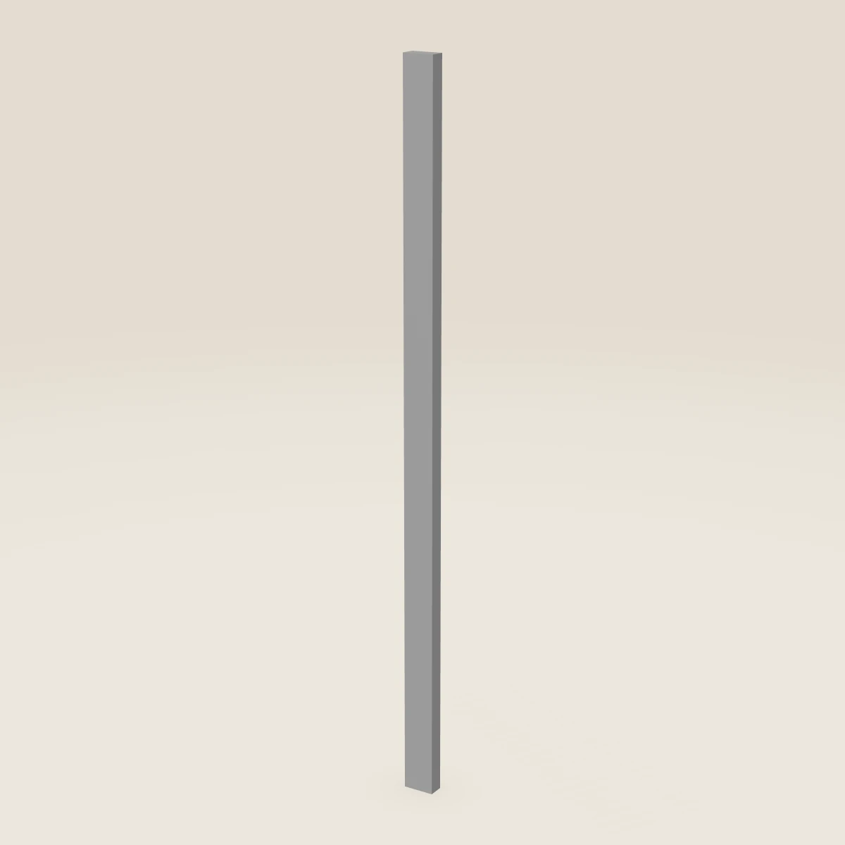 1½" Dishwasher End Panel (34½"), 3D picture