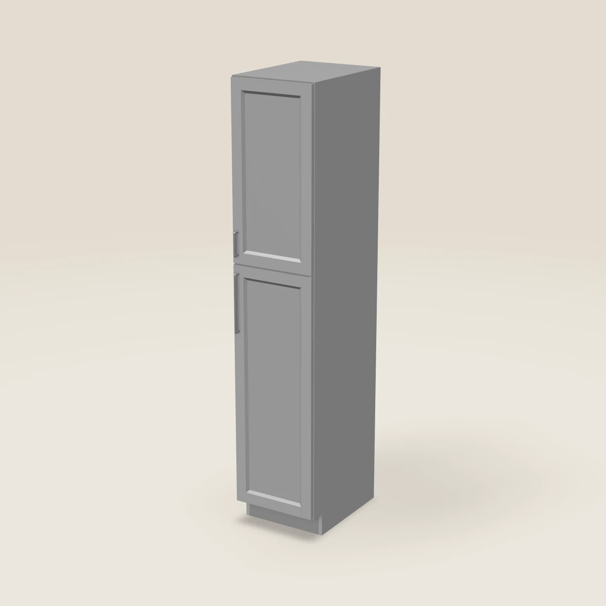 Despensa alta de 18", imagen en 3D