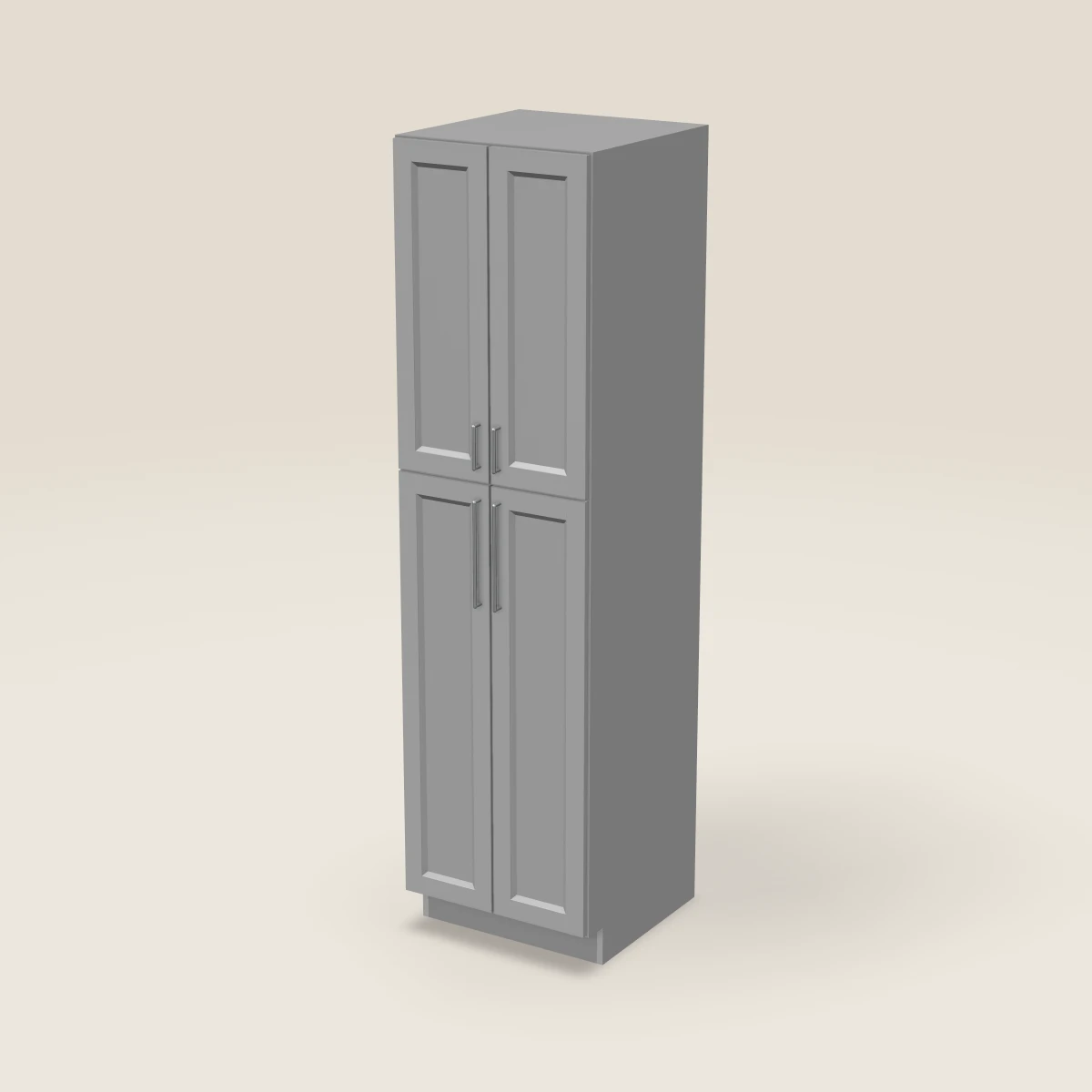24" Tall Pantry, 3D picture